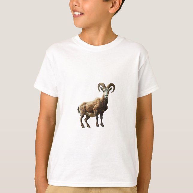 Camiseta Cabra majestuosa de montaña (Anverso)