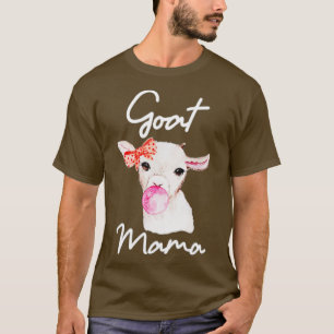 Camiseta Cabra Mama Shirt Pygmy Nubia Cabra enana nigeriana