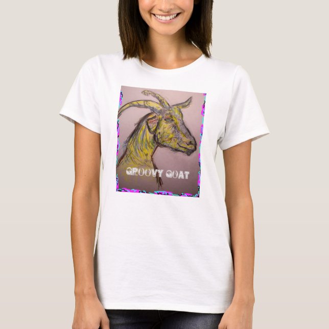 Camiseta cabra maravillosa (Anverso)