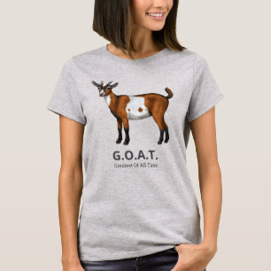 Camiseta Cabra Marrón Manchada Linda la Mejor de Todos los 