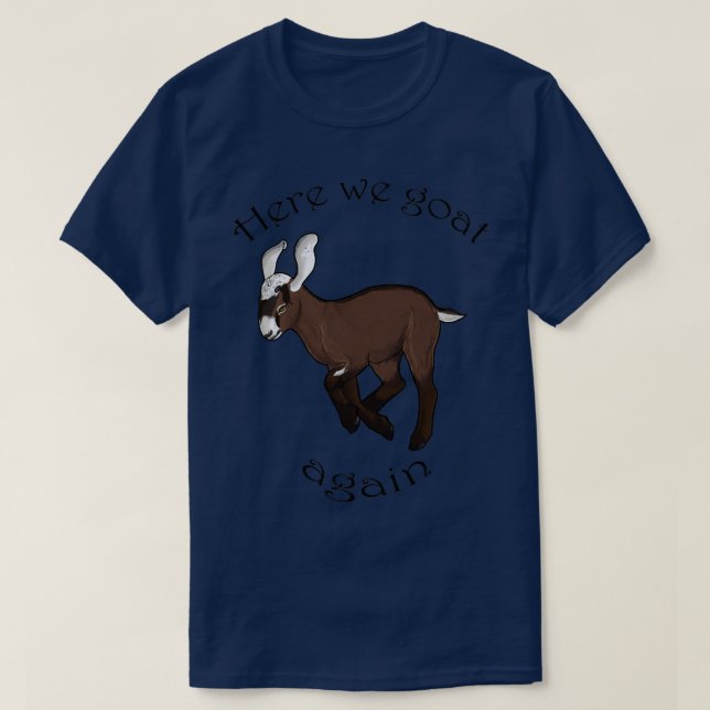 Camiseta Cabra nubia (3) (Diseño del anverso)