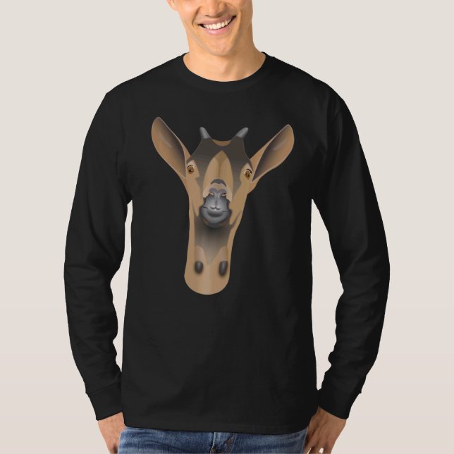 Camiseta Cabra Para Cosas De Cabra Agrícola 1 (Anverso)