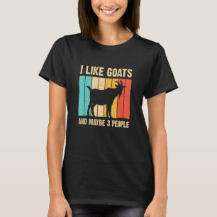 Camiseta Cabra para hombres mujeres niños granja cabra cosa