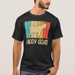 Camiseta Cabra Para Hombres Papa Granja Animal Goat Whisper