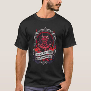 Camiseta Cabra Satánica Bruja Baphomet Ocultismo Arte Oscur
