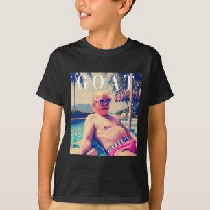 Camiseta Cabra Trump Divertida Verano 2024 Republi