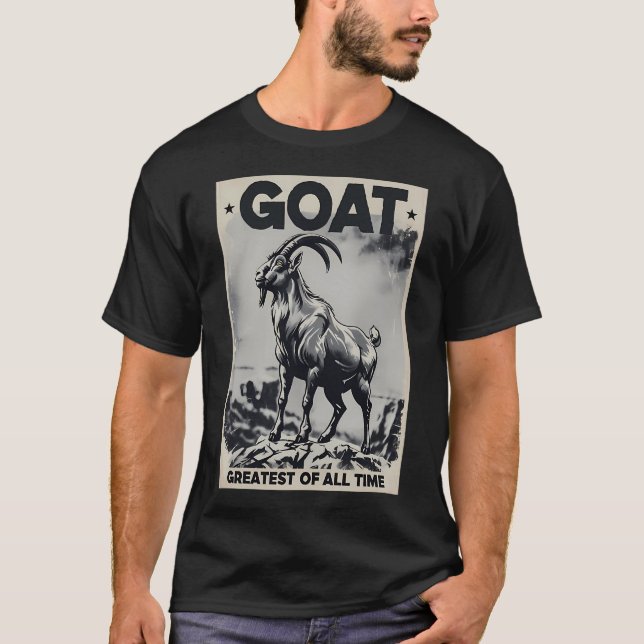 Camiseta Cabra vieja (Anverso)