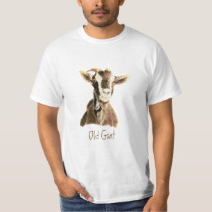 Camiseta Cabra Vieja Divertida, Humor "Más Allá de la Colin