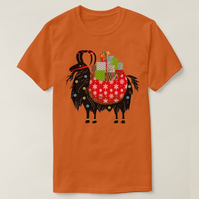 Camiseta Cabra    Yule(2)  (Diseño del anverso)