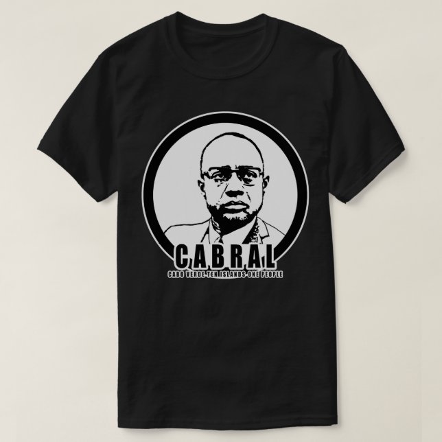 Camiseta Cabral, diseño luisbarreto (Diseño del anverso)