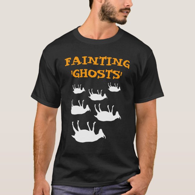 Camiseta Cabras de desfallecimiento Halloween (Anverso)
