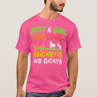 Camiseta Cabras de pollo