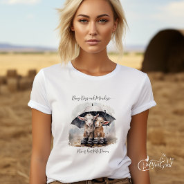 Camiseta Cabras del día de lluvias torrenciales