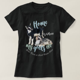 Camiseta CABRAS | La casa de enanos nigerianos es donde est