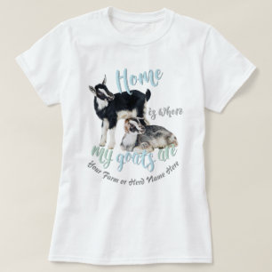 Camiseta CABRAS   La casa de enanos nigerianos es donde est