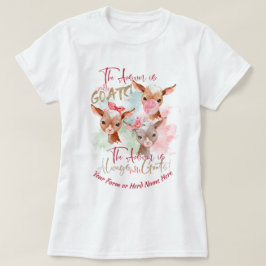 Camiseta CABRAS | La respuesta es más cabras