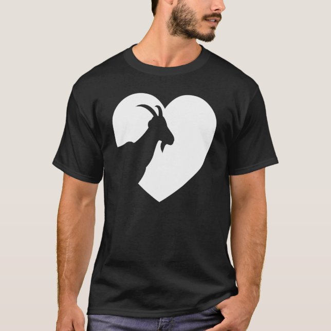 Camiseta Cabras Lover Hombres Mujeres Niños Chicas Mamá Dam (Anverso)