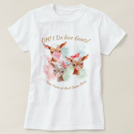 Camiseta CABRAS | TU TEXTO Boho Adorable Kid Gots