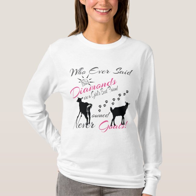 Camiseta Cabras y diamantes (Anverso)