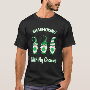 Camiseta Cabrón con mis gnomies gracioso Día de San Patrici