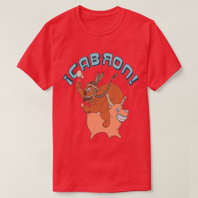 Camiseta Cabron Red Kush (Diseño del anverso)