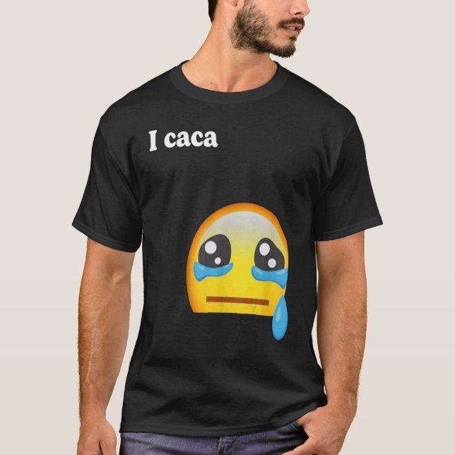 Camiseta Caca Cute lloro increíble (Anverso)