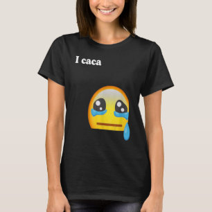 Camiseta Caca Cute lloro increíble