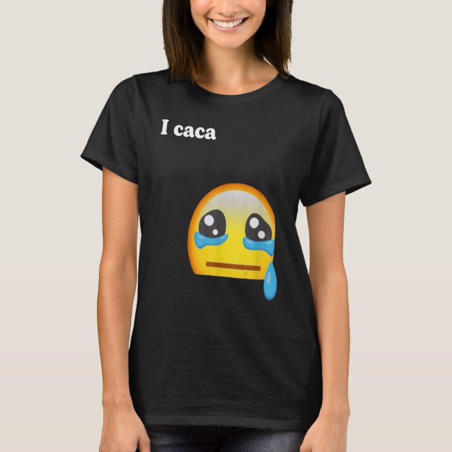 Camiseta Caca Cute lloro increíble (Anverso)