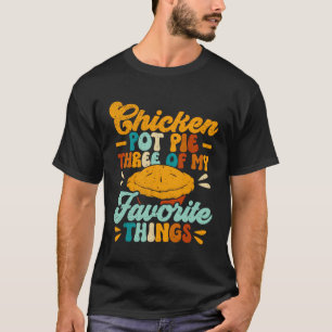 Camiseta Caca De Pollo Tres De Mis Cosas Favoritas Divertid