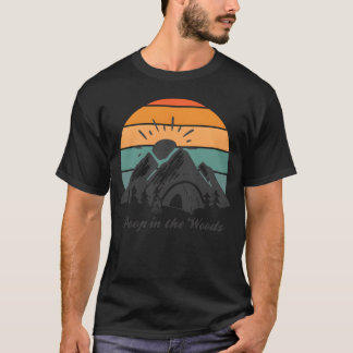 Camiseta Caca en el camping de amigos de Inhe Woods