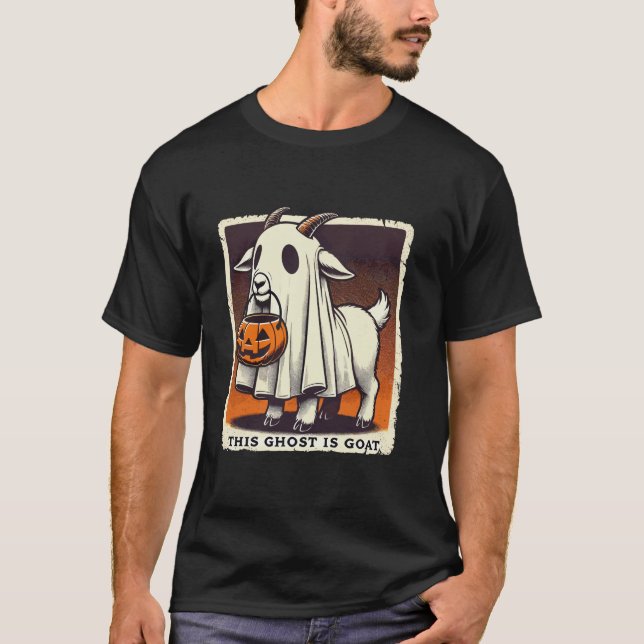Camiseta Caca ghost Pun Meme Trick o Tremendo Salón Gracios (Anverso)