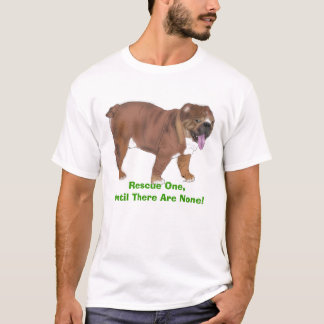Camiseta ¡cacahuete, rescate uno, hasta que no haya