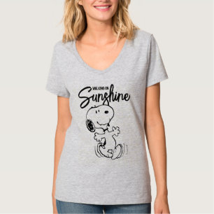 Camiseta Cacahuetes   Baile Snoopy