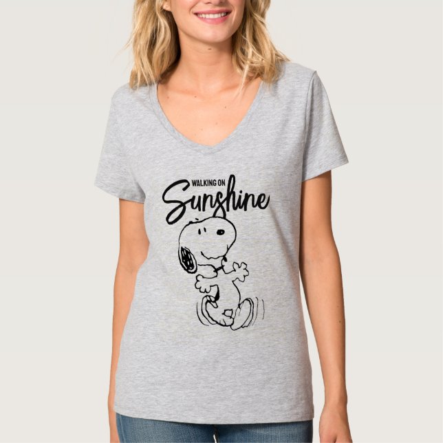 Camiseta Cacahuetes | Baile Snoopy (Anverso)