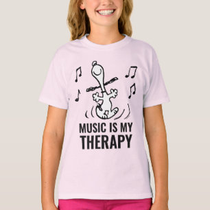 Camiseta Cacahuetes   Baile Snoopy