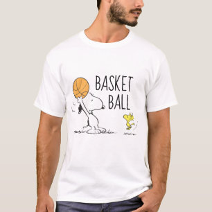 Camiseta Cacahuetes   Baloncesto Snoopy & Woodstock