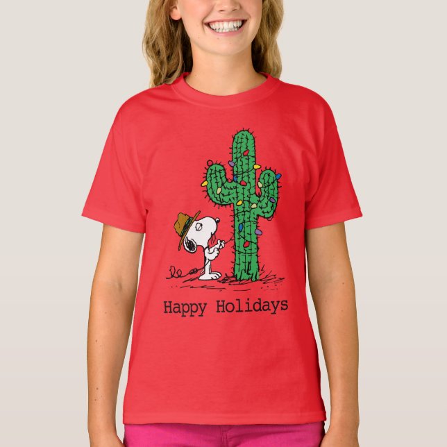 Camiseta Cacahuetes | Cactus de vacaciones de Spike (Anverso)