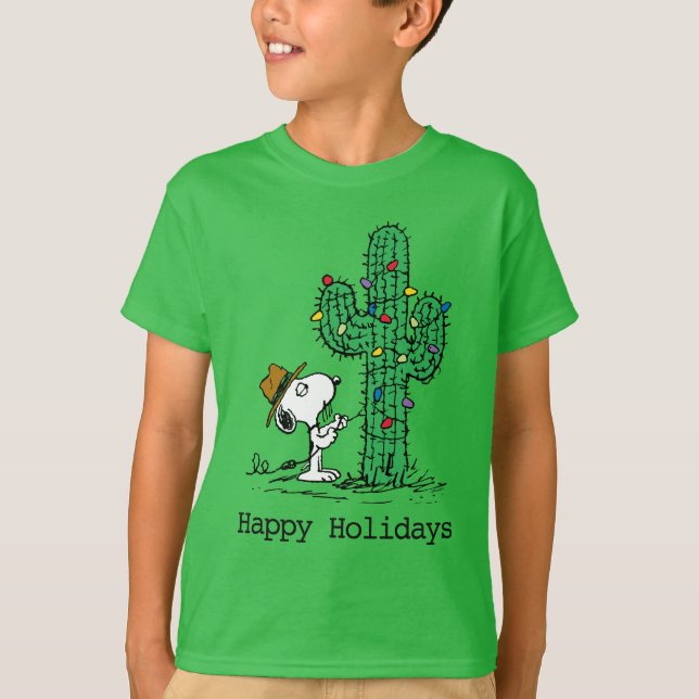 Camiseta Cacahuetes | Cactus de vacaciones de Spike (Anverso)