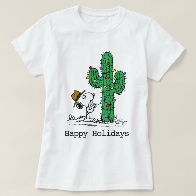 Camiseta Cacahuetes | Cactus de vacaciones de Spike (Diseño del anverso)