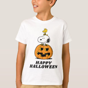 Camiseta Cacahuetes   Calabaza emergente Snoopy & Woodstock