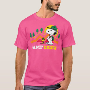 Camiseta Cacahuetes - Campamento Scouts De Beagle Snoopy Y 