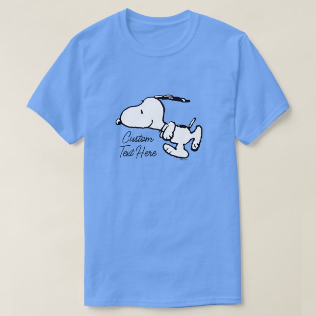 Camiseta Cacahuetes | Carrera de Snoopy (Diseño del anverso)