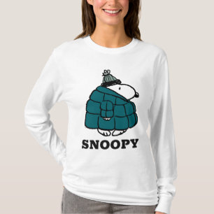 Camiseta Cacahuetes   Chaqueta Snoopy Winter Puffer