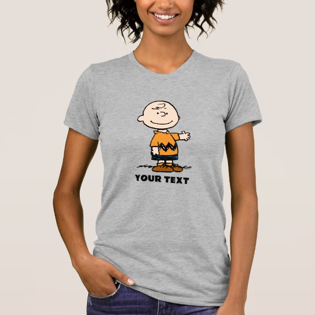 Camiseta Cacahuetes | Charlie Brown (Anverso)