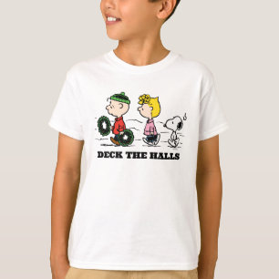 Camiseta Cacahuetes   Charlie Brown, Sally y Snoopy