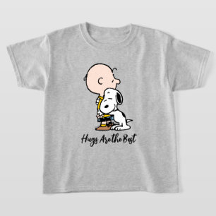 Camiseta Cacahuetes Charlie Brown y Snoopy Abrazo