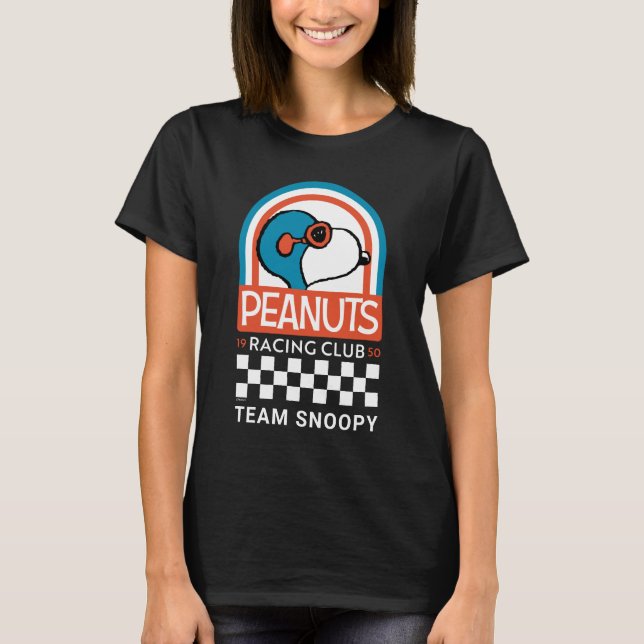 Camiseta Cacahuetes | Club de Carreras Snoopy (Anverso)