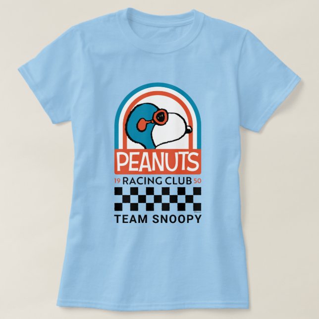 Camiseta Cacahuetes | Club de Carreras Snoopy (Diseño del anverso)