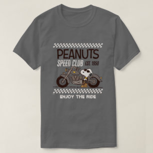 Camiseta Cacahuetes Club de velocidad Snoopy