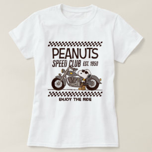 Camiseta Cacahuetes   Club de velocidad Snoopy